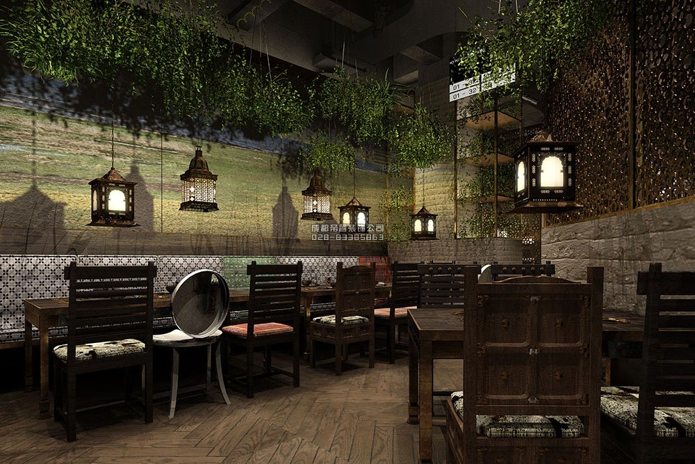 1000平創(chuàng)意火鍋店裝修概念設計