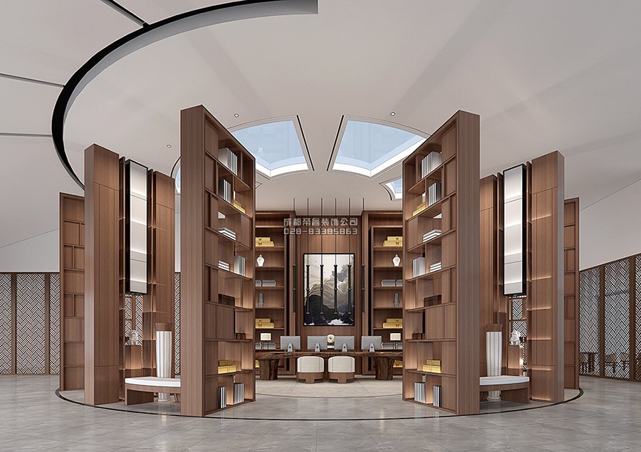 創(chuàng)意酒店會(huì)客廳裝修效果圖