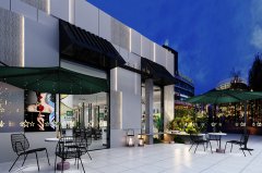 理發店裝修墻體顏色使用灰色效果怎么樣？